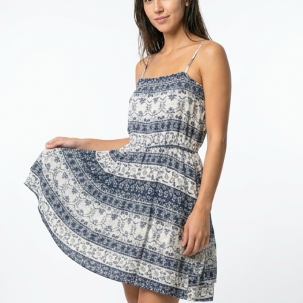 J for Justify Blue and White Maxi Dress